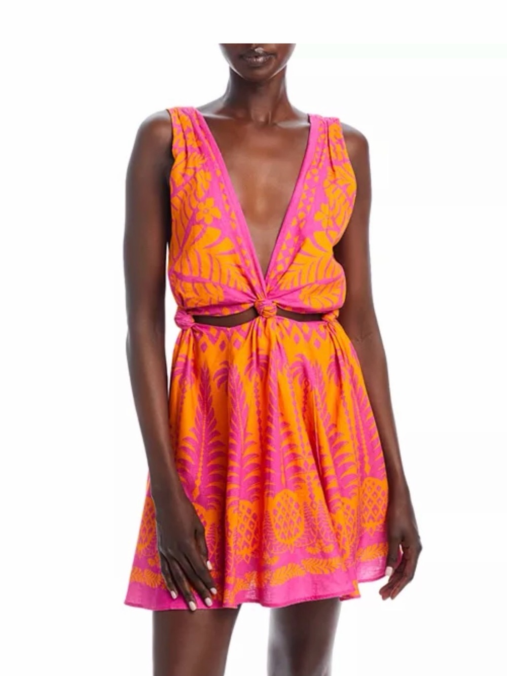 FARM Rio Pineapple Love Mini Dress NWT